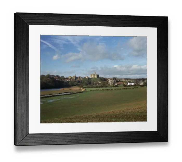 Framed Print : Warkworth Castle J060089 Framed Print : Warkworth Castle J060089