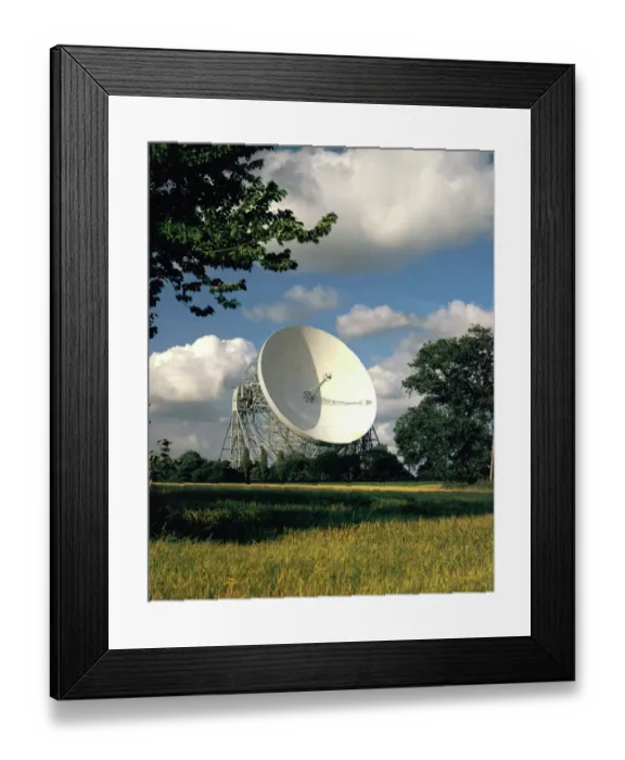 Framed Print : Jodrell Bank, Lovell Telescope J880352