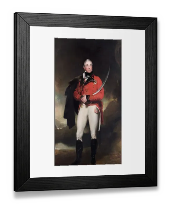 Framed Print : Lawrence - Thomas Graham, Lord Lynedoch N070451 Framed Print : Lawrence - Thomas Graham, Lord Lynedoch N070451