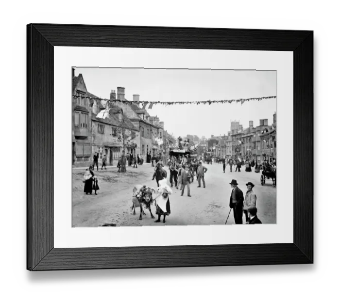 Framed Print : Floral Festival, Chipping Campden CC73_00462