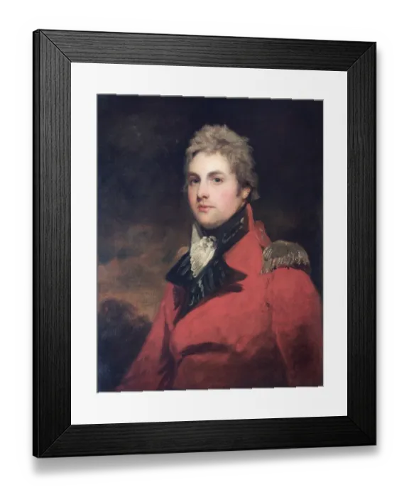 Framed Print : Hoppner - Major-General Rooke N070449 Framed Print : Hoppner - Major-General Rooke N070449