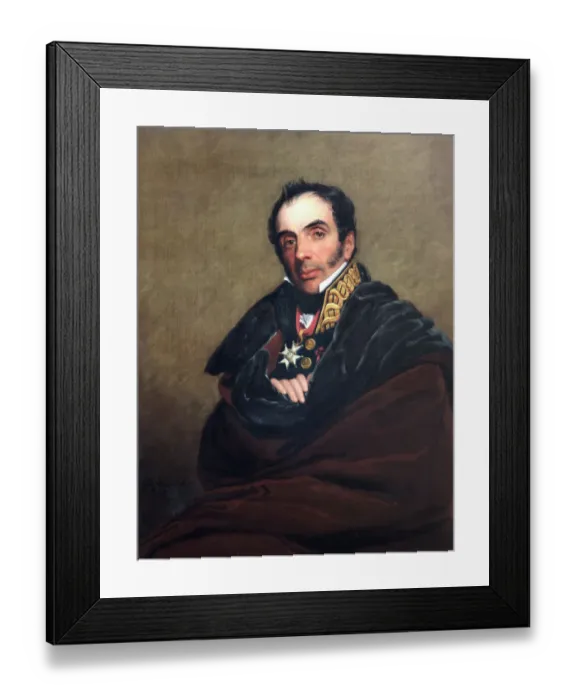 Framed Print : Dawe - General da Alava N070455 Framed Print : Dawe - General da Alava N070455
