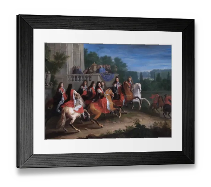 Framed Print : Meulen - The Colbert family N070474