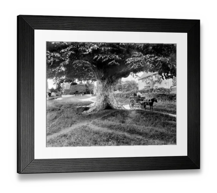 Framed Print : Denton village CC73_01156 Framed Print : Denton village CC73_01156