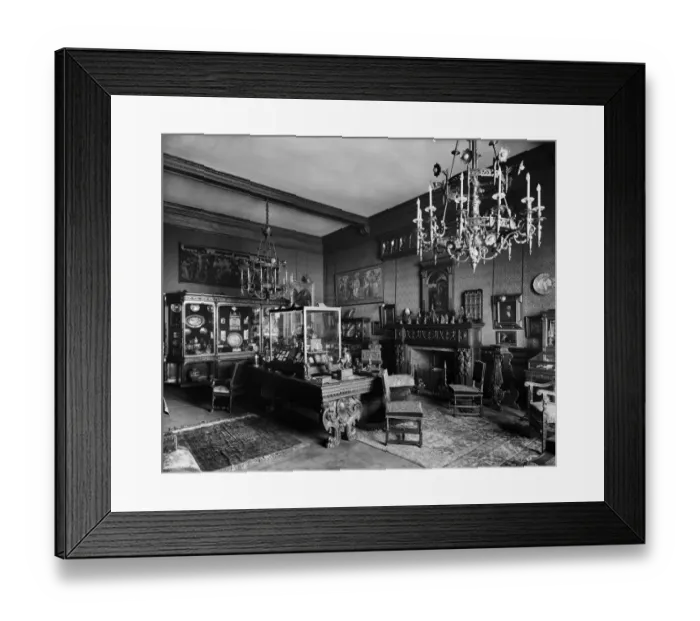 Framed Print : The Red Room, Bath House, Piccadilly BL21164
