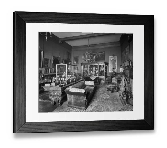 Framed Print : The Red Room, Bath House, Piccadilly BL21165 Framed Print : The Red Room, Bath House, Piccadilly BL21165