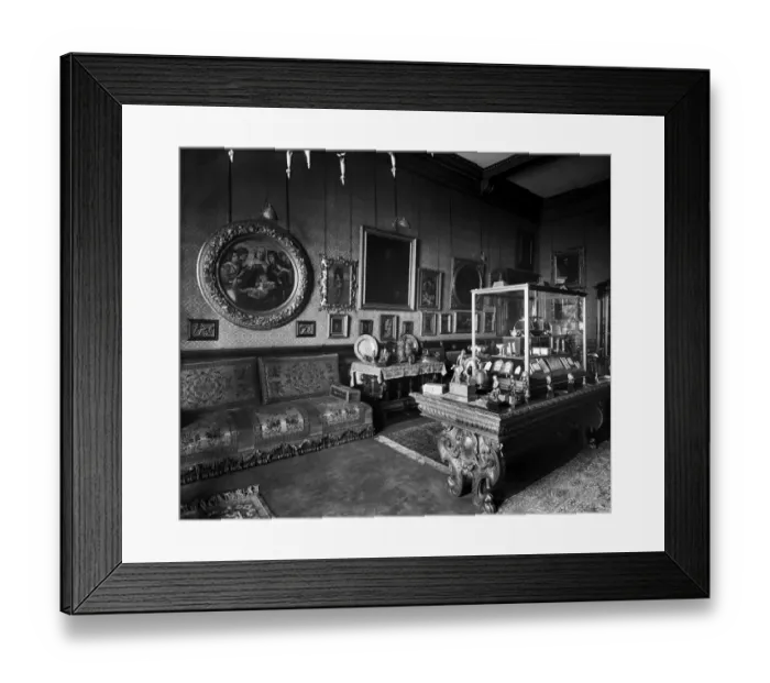 Framed Print : The Red Room, Bath House, Piccadilly BL21166