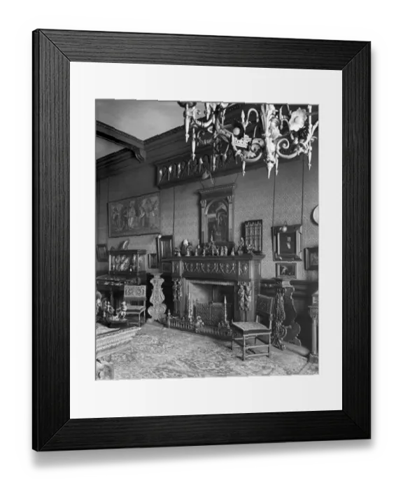 Framed Print : The Red Room, Bath House, Piccadilly BL21167