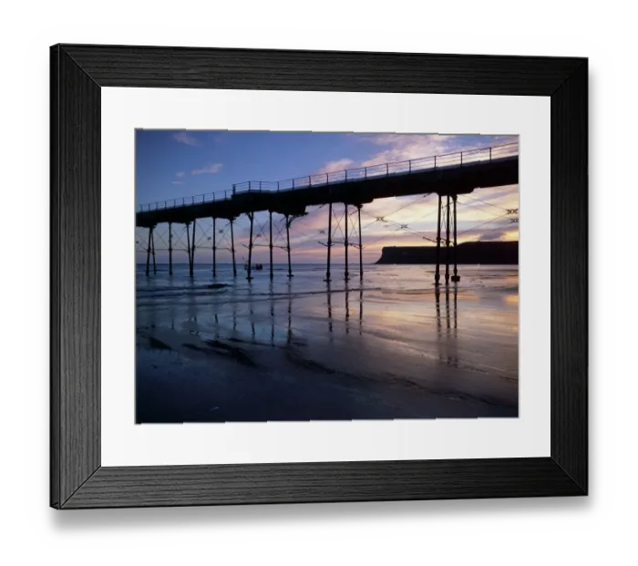 Framed Print : Saltburn Pier K011109