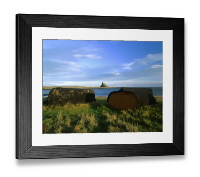 Framed Print : Lindisfarne Castle K011474