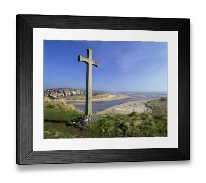 Framed Print : Alnmouth and Aln Estuary K011712 Framed Print : Alnmouth and Aln Estuary K011712