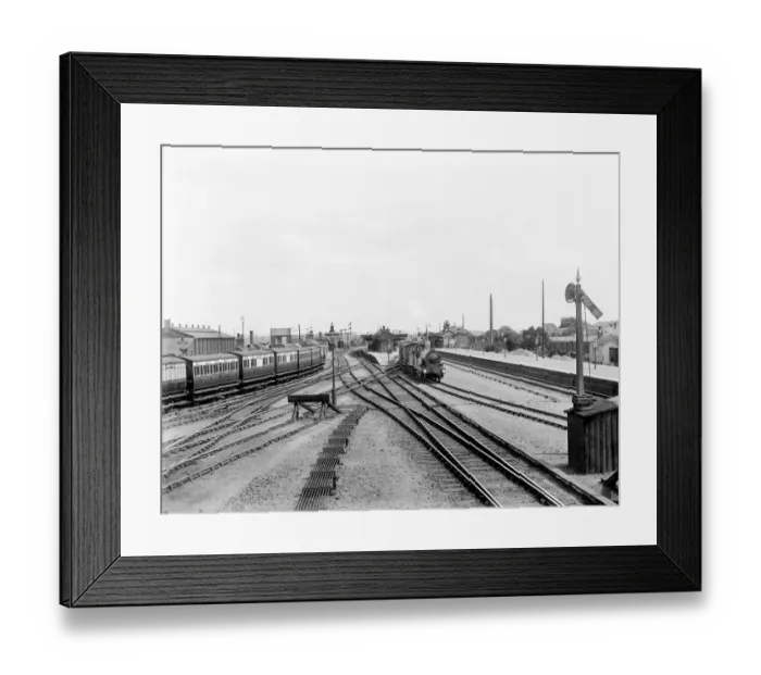 Framed Print : Didcot Junction in 1904 CC97_02192