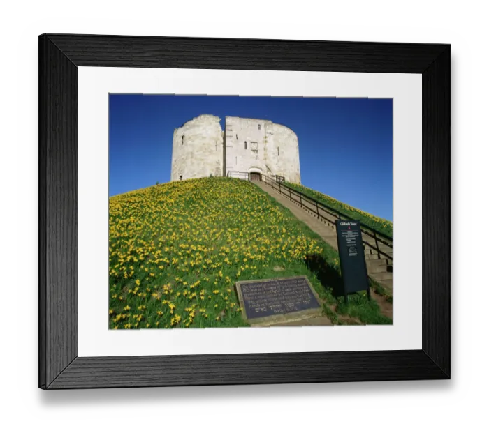 Framed Print : Cliffords Tower K980216 Framed Print : Cliffords Tower K980216