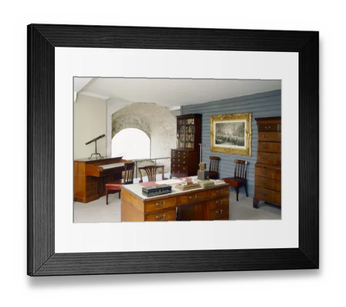 Framed Print : The Willingdon Room, Walmer Castle K031435 Framed Print : The Willingdon Room, Walmer Castle K031435