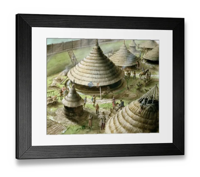 Framed Print : Maiden Castle J870381