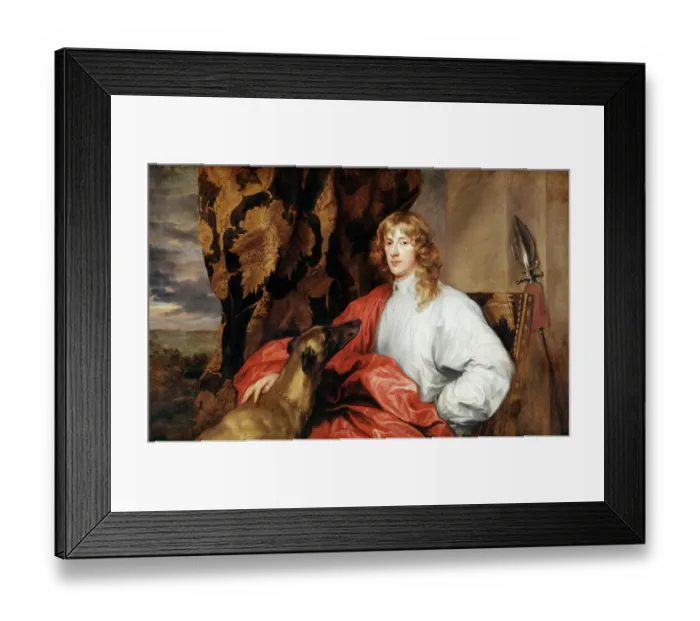 Framed Print : Van Dyck - James Stuart J910514