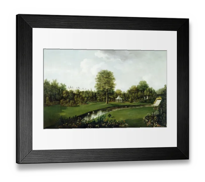 Framed Print : Tomkins - View from the Tea House Bridge J950038