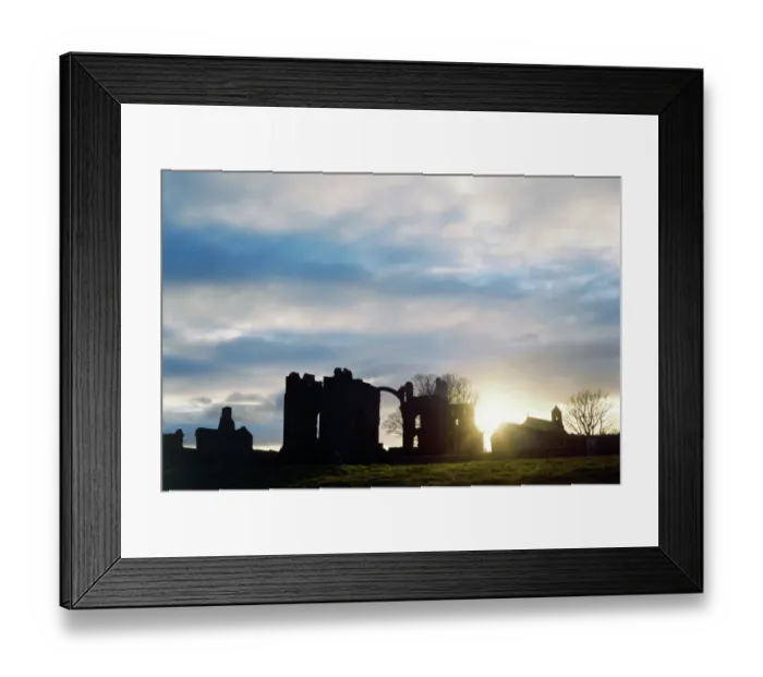 Framed Print : Lindisfarne Priory K880003