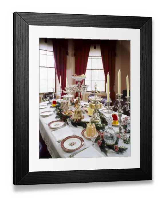 Framed Print : Dining Room, Osborne House J070019