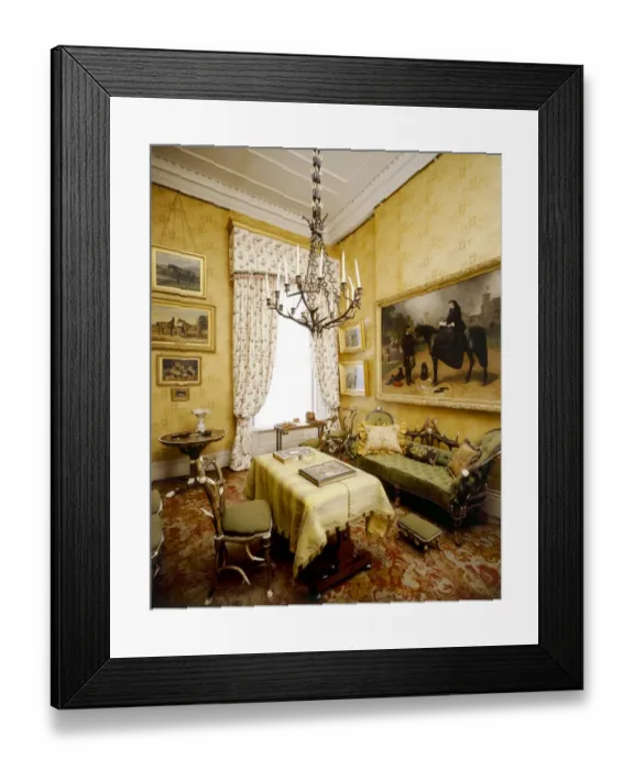 Framed Print : Horn Room, Osborne House J070028