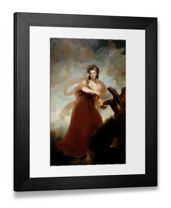 Framed Print : Reynolds - Mrs Musters as Hebe J910498