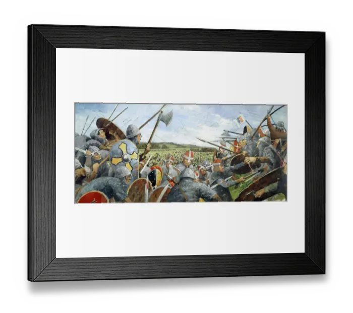 Framed Print : Battle of Hastings J960036 Framed Print : Battle of Hastings J960036