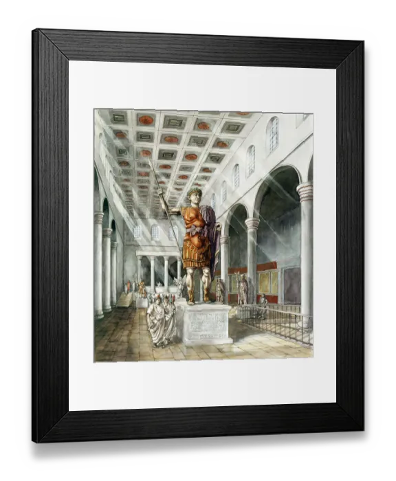 Framed Print : York Roman Basilica J960245 Framed Print : York Roman Basilica J960245