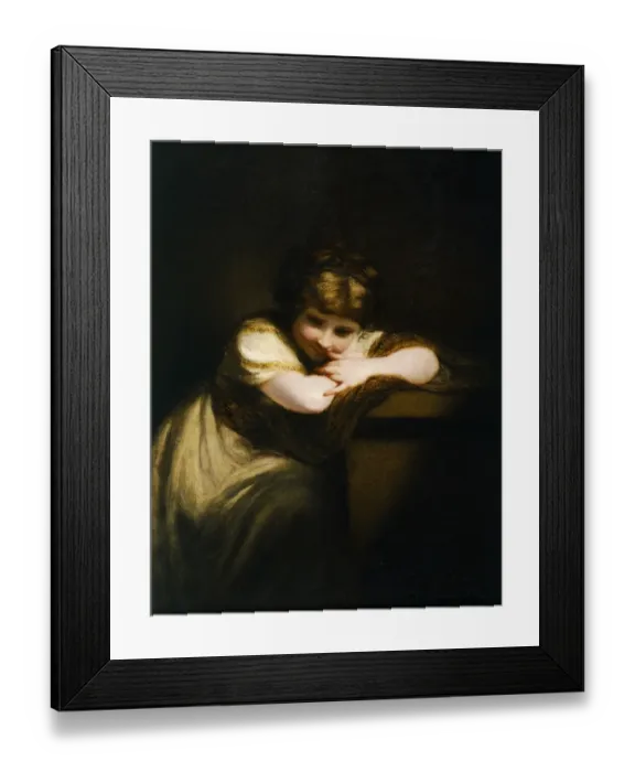 Framed Print : Reynolds - The Laughing Girl J910497