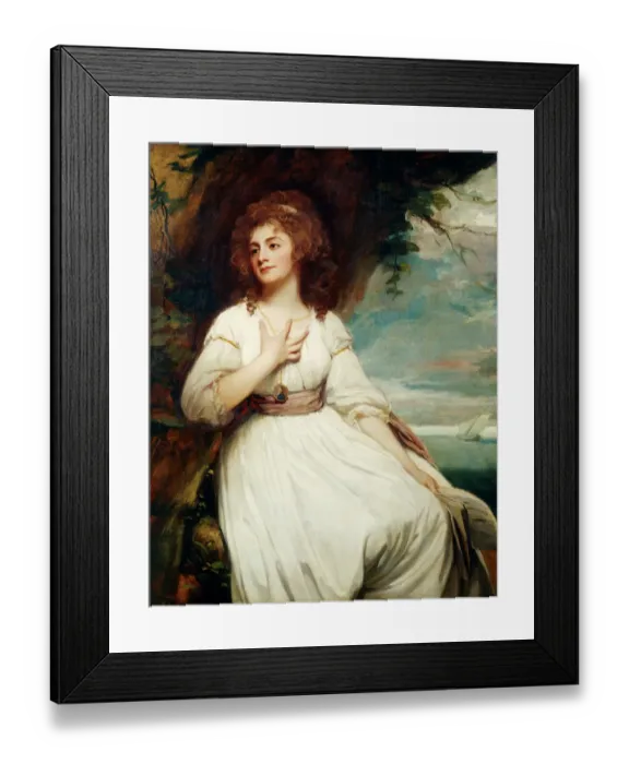 Framed Print : Romney - Mrs Crouch J910505
