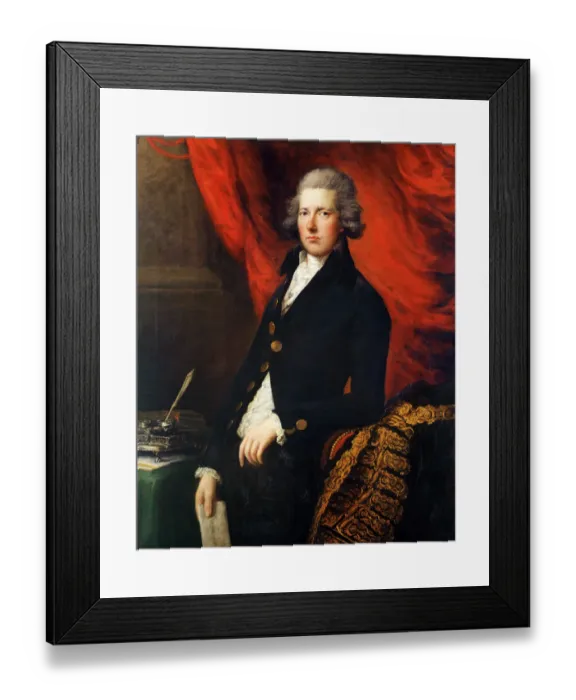 Framed Print : William Pitt the Younger J910510