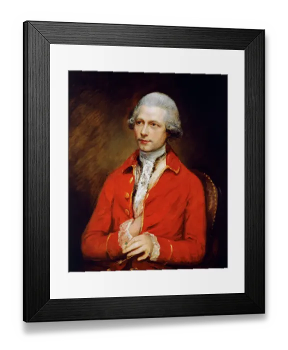Framed Print : Gainsborough - John Joseph Merlin J910540 Framed Print : Gainsborough - John Joseph Merlin J910540