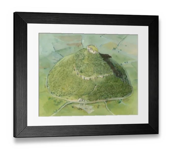 Framed Print : Beeston Castle N070841