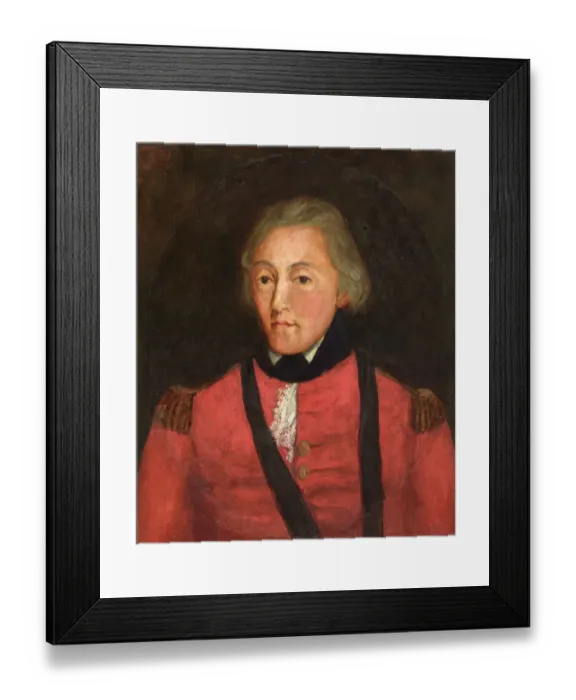 Framed Print : Captain Melvill N090668