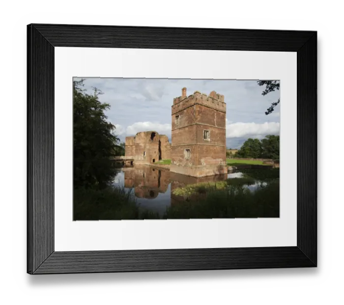 Framed Print : Kirby Muxloe Castle N061096