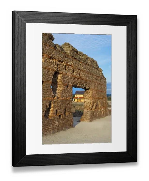 Framed Print : Wroxeter Roman City N110309