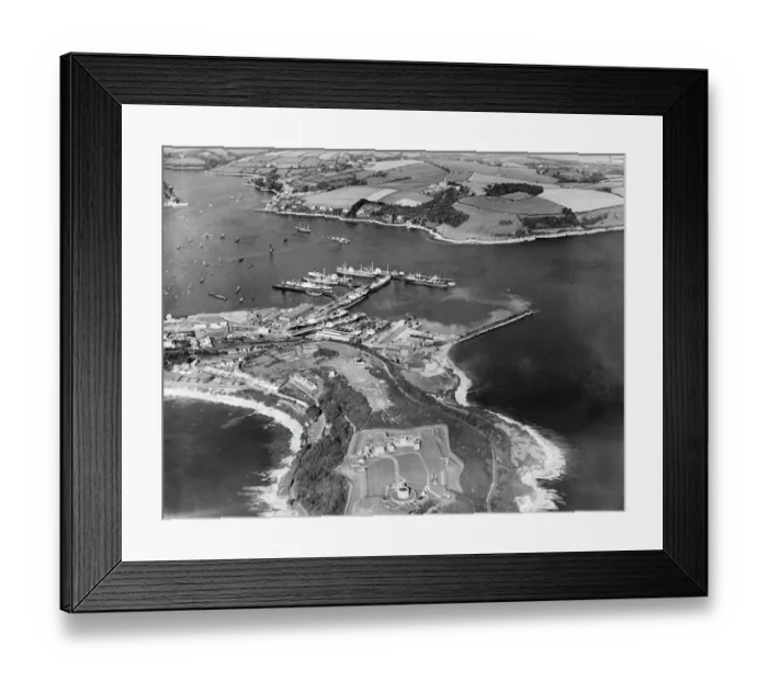 Framed Print : Falmouth Harbour EPW055832