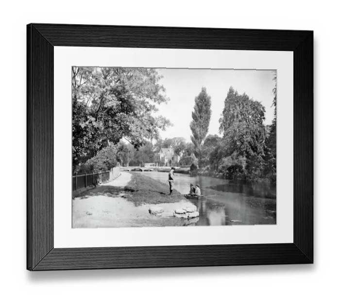Framed Print : Bourton-on-the-Water CC72_01056