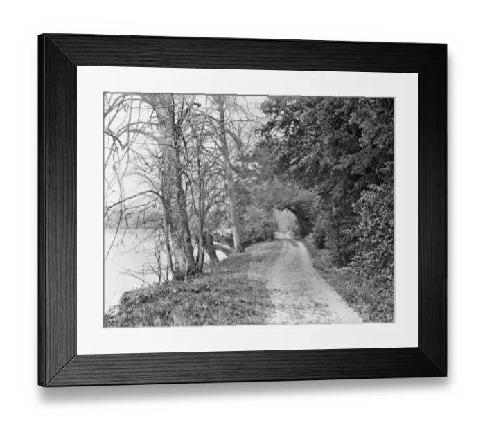 Framed Print : River Road CC73_00200