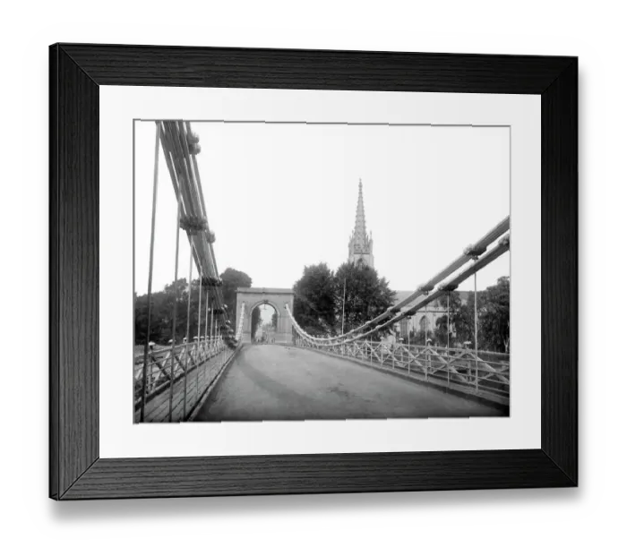 Framed Print : Marlow Bridge CC73_00773 Framed Print : Marlow Bridge CC73_00773