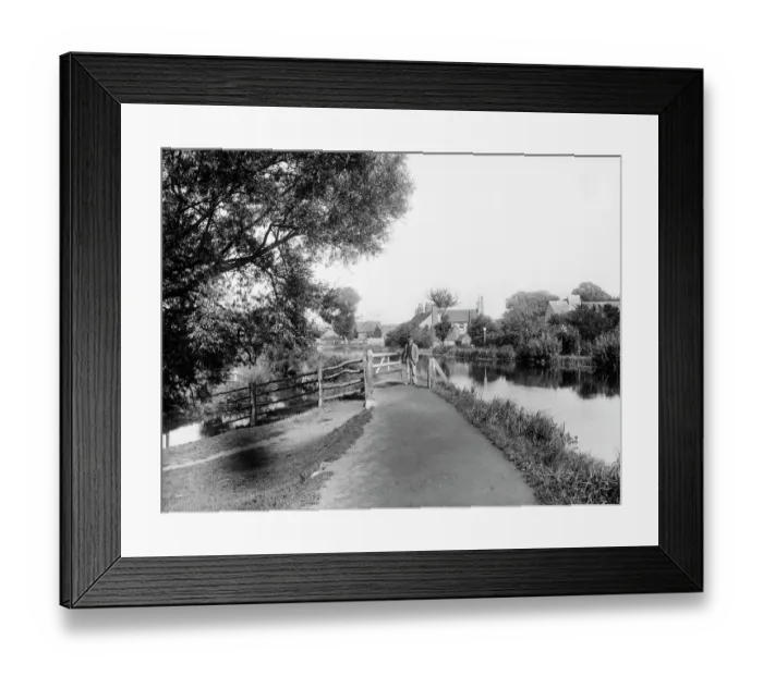 Framed Print : Kennet towpath CC97_02774
