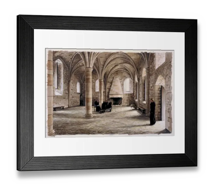 Framed Print : Battle Abbey J950003