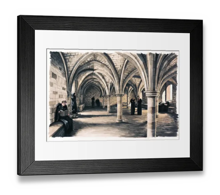 Framed Print : Battle Abbey J950004 Framed Print : Battle Abbey J950004
