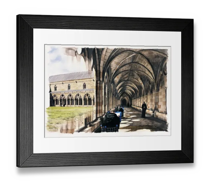 Framed Print : Battle Abbey J950005
