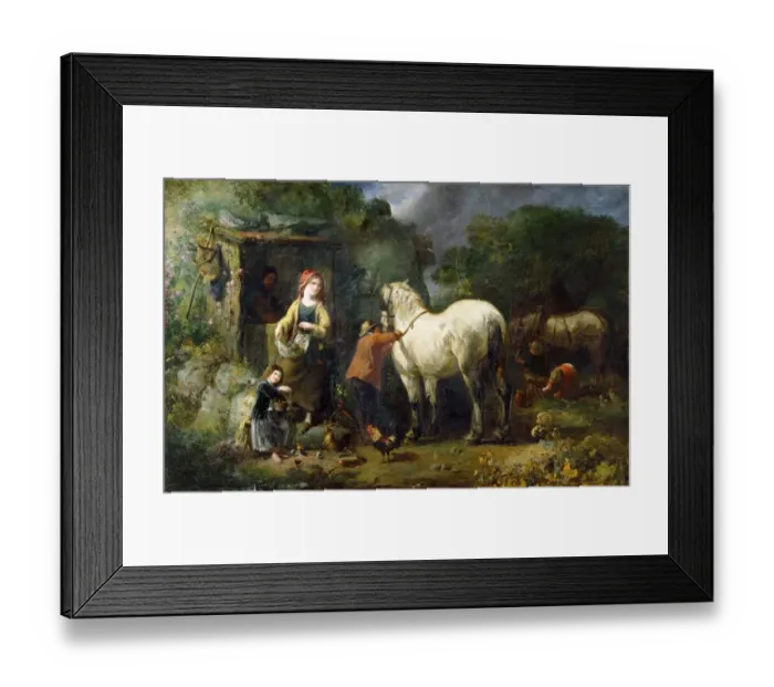 Framed Print : Perry - The Old Carthorse K941058