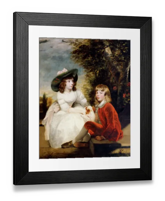 Framed Print : Reynolds - The Angerstein Children J030046