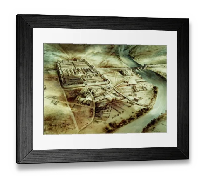 Framed Print : Chesters Roman Fort J900485