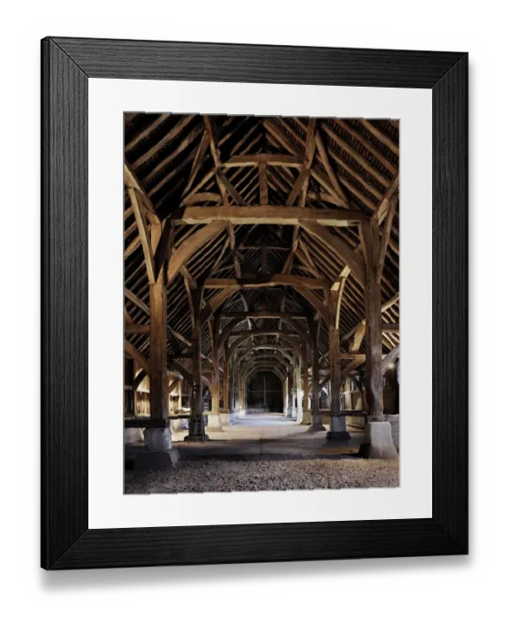 Framed Print : Harmondsworth Great Barn N120003