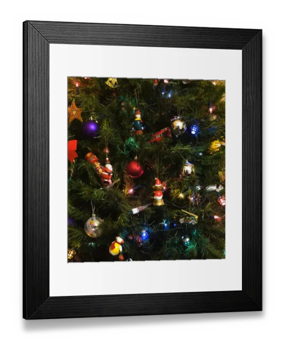 Framed Print : Christmas decorations DP023052