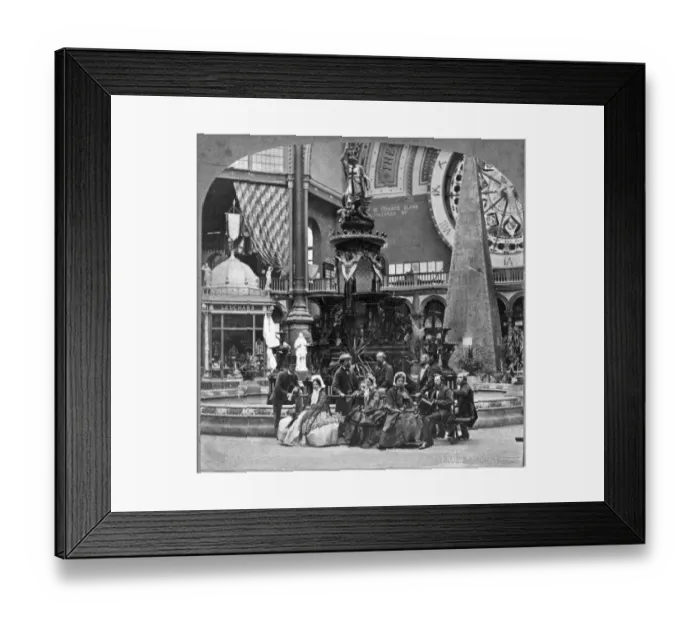 Framed Print : 1862 Exhibition, Kensington BB80_00012 Framed Print : 1862 Exhibition, Kensington BB80_00012