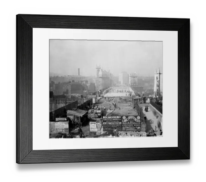 Framed Print : Building Holborn Viaduct DD65_00005